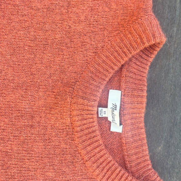 Womens Madewell Ayres Wide Sleeve Wool Blend Pullover Sweater - Size XS - Picture 4 of 5